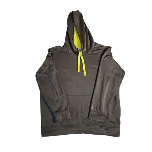 Starter Men's Poly Tech Pullover Drawstring Hoodie Size L 42-44 - Picture 1 of 6